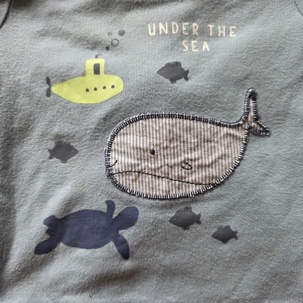 Just One You by Carters Baby Boy 6M 3 Outfit Bundle Dinosaur Safari Sea‎ Animal